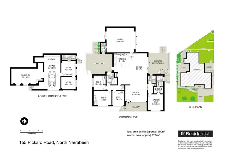 Floorplan of Homely house listing, 155 Rickard Road, North Narrabeen NSW 2101