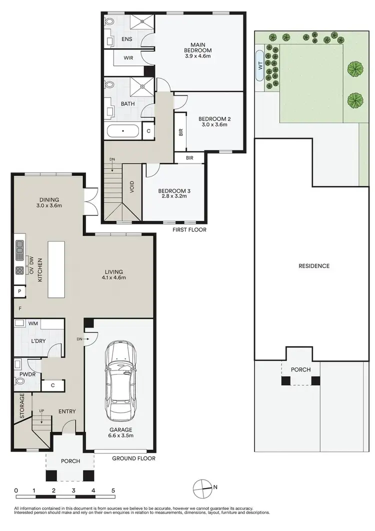 Floorplan of Homely townhouse listing, 11 Botanic Drive, Clayton South VIC 3169