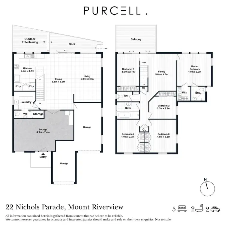 Floorplan of Homely house listing, 22 Nichols Parade, Mount Riverview NSW 2774