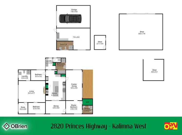 Floorplan of Homely house listing, 2820 Princes Highway, Kalimna West VIC 3909