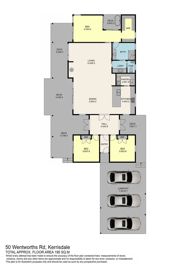 Floorplan of Homely rural property listing, 50 Wentworths Road, Strath Creek VIC 3658
