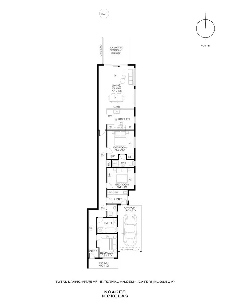 Floorplan of Homely house listing, 81 Folkestone Road, Dover Gardens SA 5048