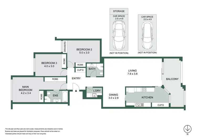 Floorplan of Homely apartment listing, 11B/2 Brady Street, Mosman NSW 2088
