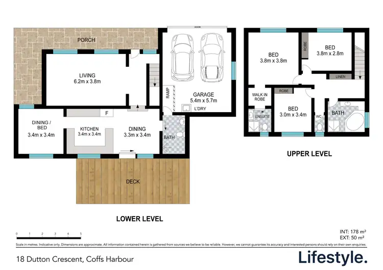Floorplan of Homely house listing, 18 Dutton Crescent, Coffs Harbour NSW 2450