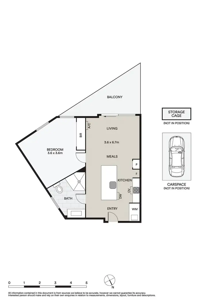 Floorplan of Homely apartment listing, 706/645 Dandenong Road, Malvern VIC 3144