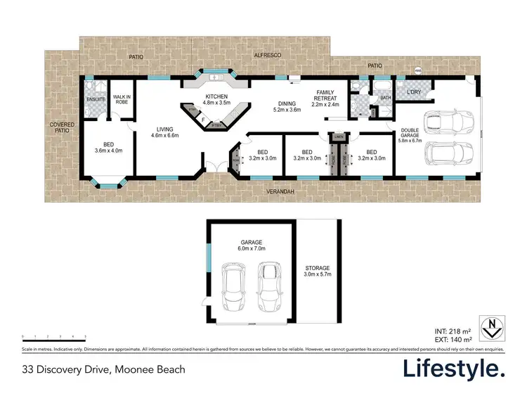 Floorplan of Homely house listing, 33 Discovery Drive, Moonee Beach NSW 2450
