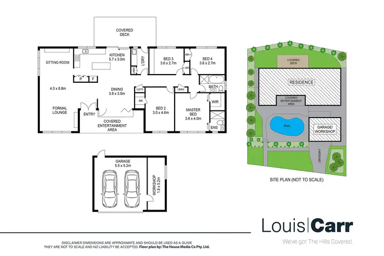 Floorplan of Homely house listing, 4 Dresden Avenue, Castle Hill NSW 2154