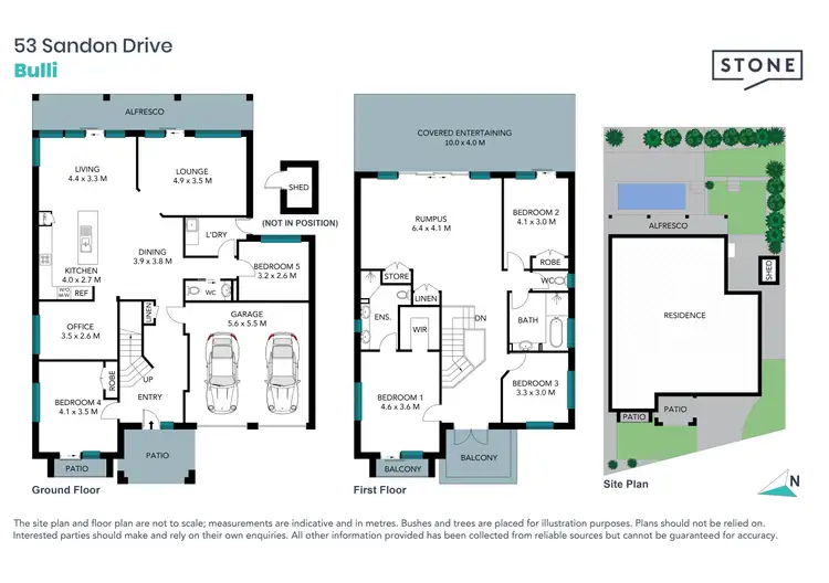 Floorplan of Homely house listing, 53 Sandon Drive, Bulli NSW 2516