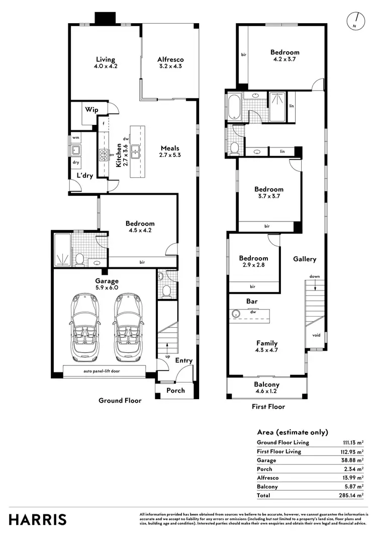 Floorplan of Homely house listing, 8 Ulah Place, Semaphore Park SA 5019