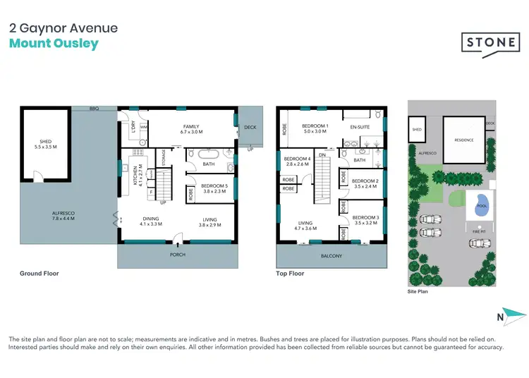Floorplan of Homely house listing, 2 Gaynor Avenue, Mount Ousley NSW 2519