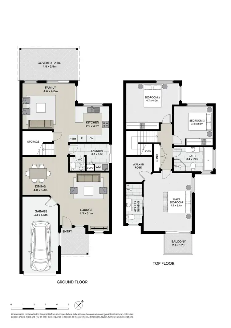 Floorplan of Homely townhouse listing, 5/54 Salamander Way, Salamander Bay NSW 2317