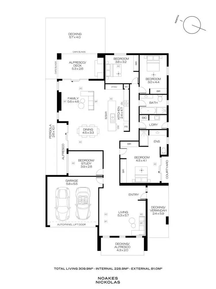 Floorplan of Homely house listing, 5 The Strand, Lightsview SA 5085