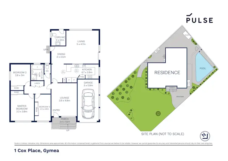 Floorplan of Homely house listing, 1 Cox Place, Gymea NSW 2227