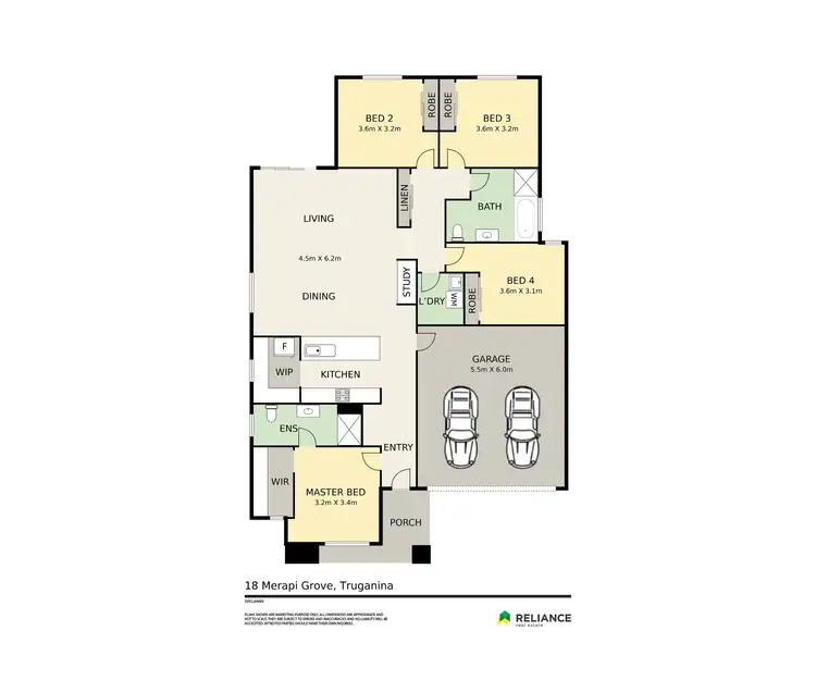 Floorplan of Homely house listing, 18 Merapi Grove, Truganina VIC 3029