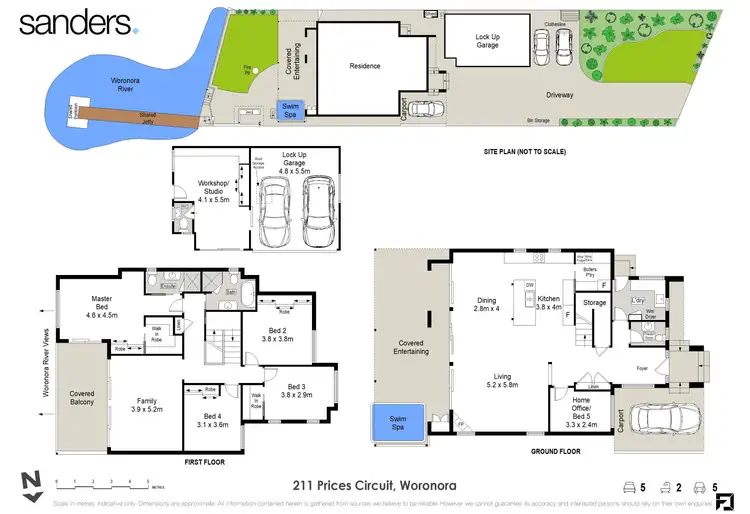 Floorplan of Homely house listing, 211 Prices Circuit, Woronora NSW 2232
