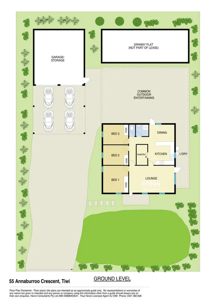Floorplan of Homely house listing, 55 Annaburroo Crescent, Tiwi NT 810