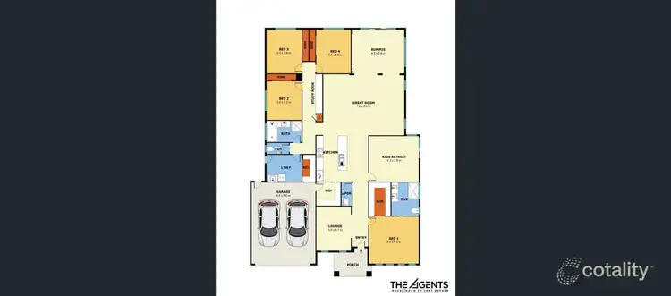 Floorplan of Homely house listing, 148 Westmeadows Lane, Truganina VIC 3029