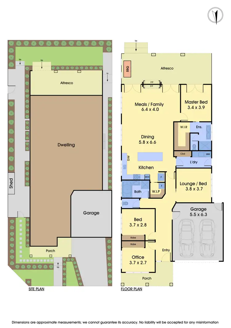 Floorplan of Homely house listing, 41 Woorawa Drive, Doreen VIC 3754