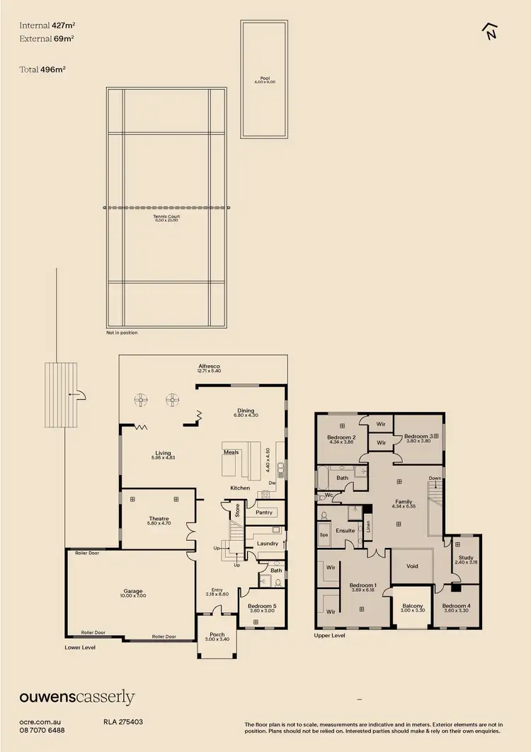 Floorplan of Homely house listing, 45 Bellevue Circuit, Gulfview Heights SA 5096