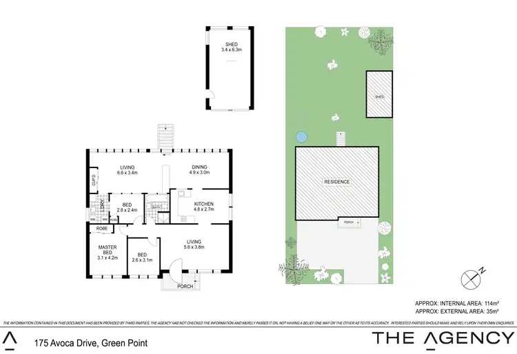 Floorplan of Homely house listing, 175 Avoca Drive, Green Point NSW 2251