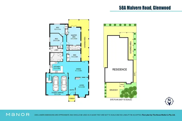 Floorplan of Homely house listing, 58A Malvern Road, Glenwood NSW 2768