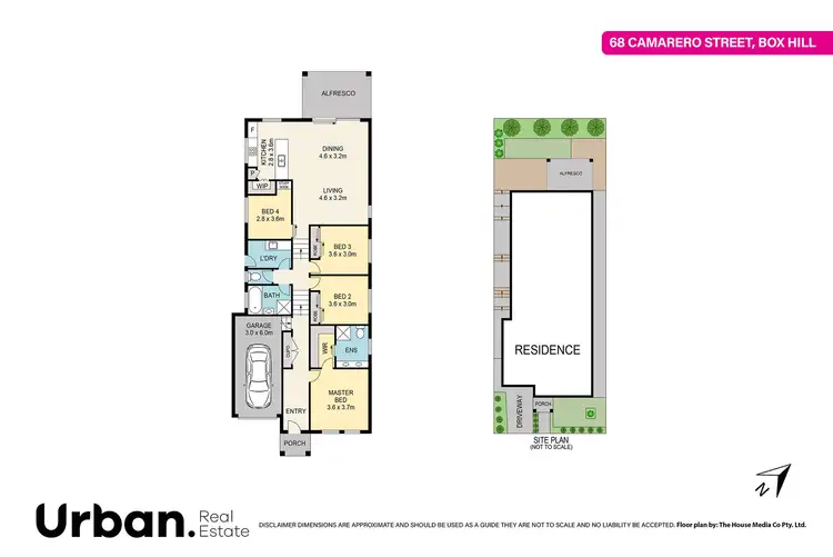 Floorplan of Homely house listing, 68 Camarero Street, Box Hill NSW 2765