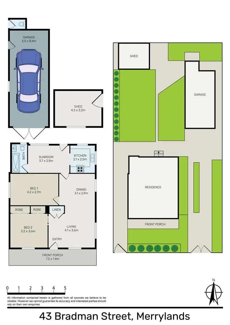 Floorplan of Homely house listing, 43 Bradman Street, Merrylands NSW 2160