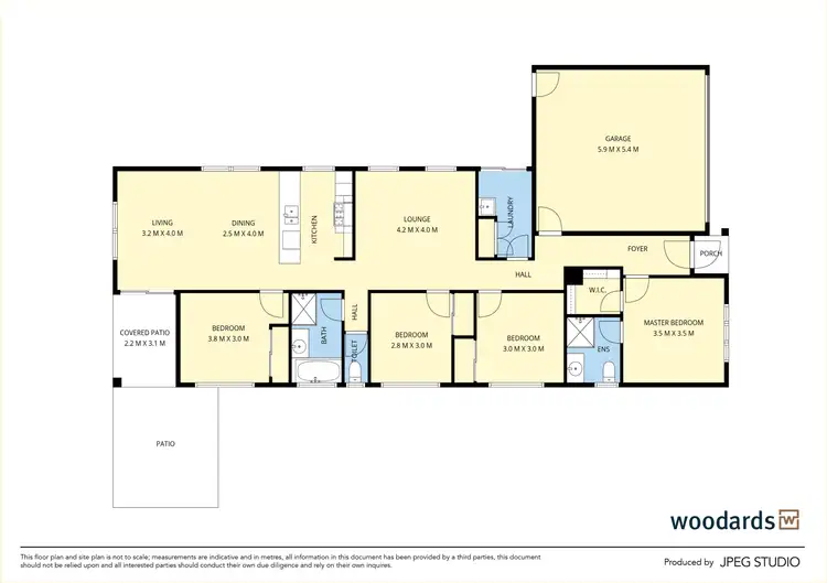 Floorplan of Homely house listing, 17 Pads Way, Sunbury VIC 3429