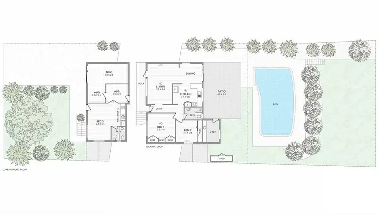 Floorplan of Homely house listing, 47 Noreen Street, Chapel Hill QLD 4069