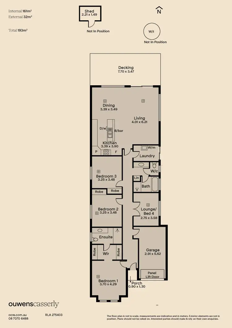 Floorplan of Homely house listing, 18A Darlington Street, Enfield SA 5085