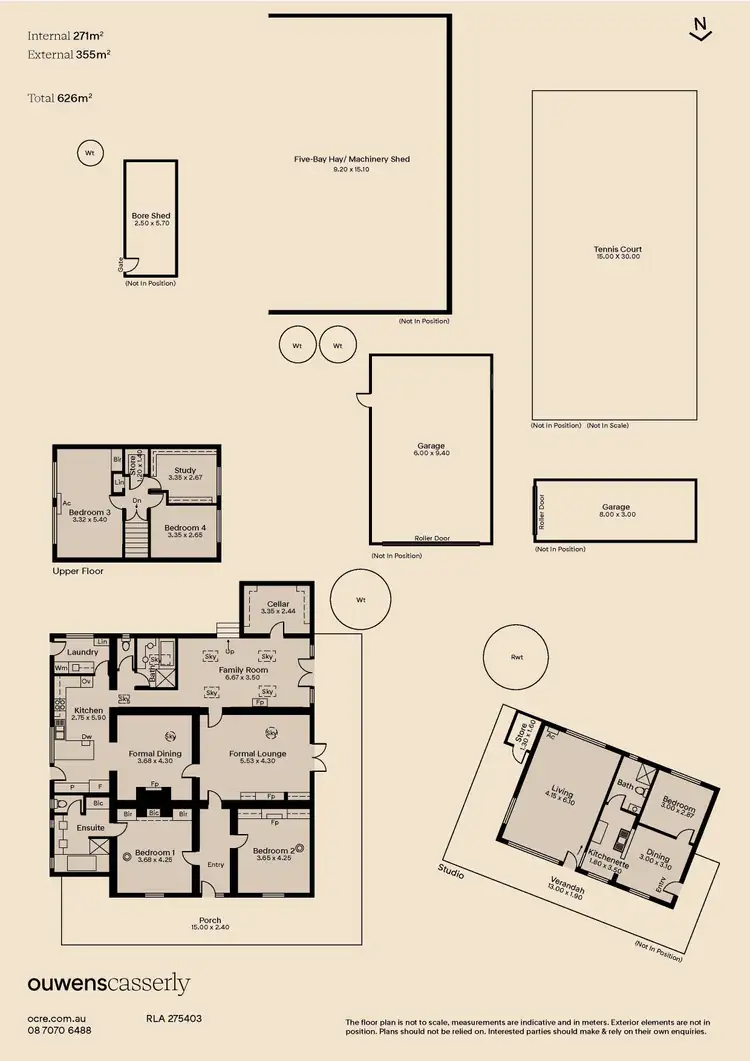Floorplan of Homely rural property listing, 100 Oinns Road, Echunga SA 5153
