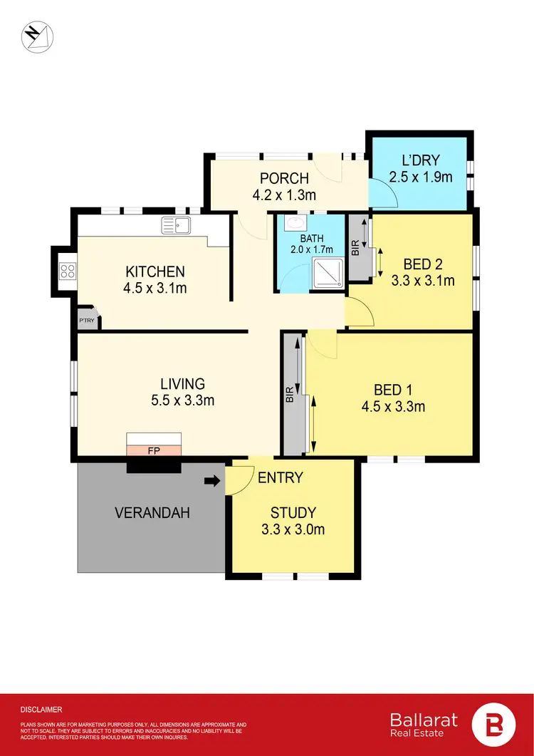 Floorplan of Homely house listing, 14 King Street, Beaufort VIC 3373