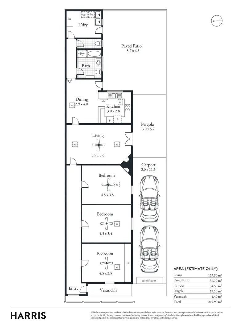 Floorplan of Homely house listing, 89 Tower Street, North Adelaide SA 5006