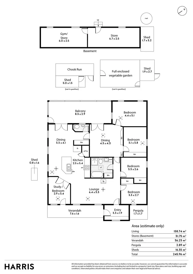 Floorplan of Homely house listing, 12 Third Avenue, Bridgewater SA 5155