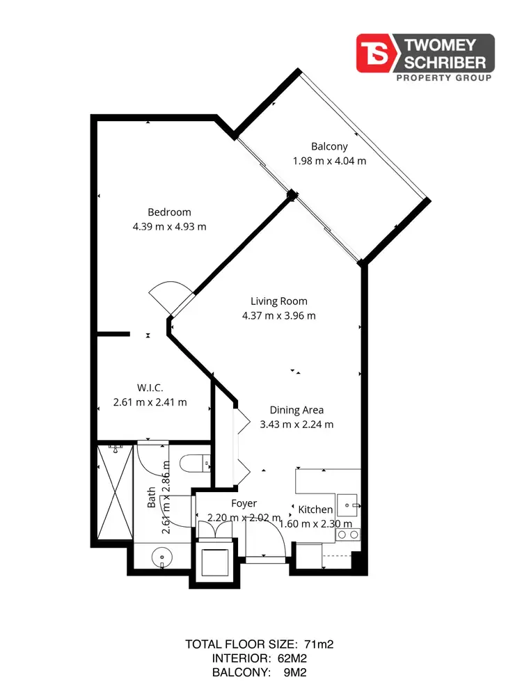 Floorplan of Homely apartment listing, 68/53-57 Esplanade, Cairns City QLD 4870