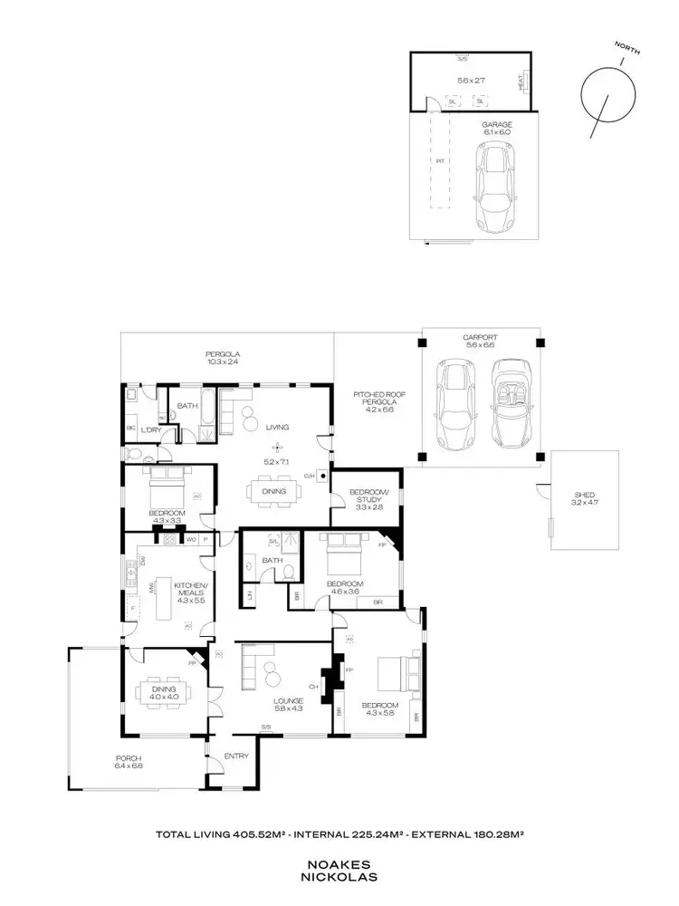 Floorplan of Homely house listing, 13 Brookside Avenue, Tranmere SA 5073