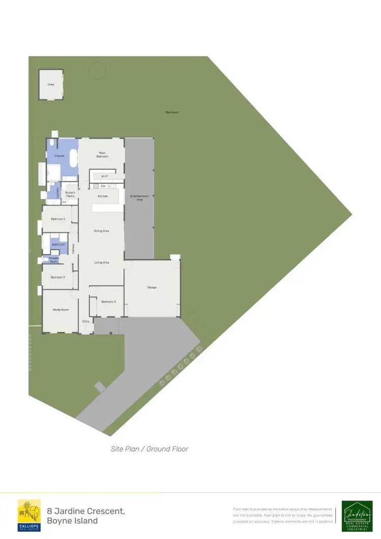 Floorplan of Homely house listing, 8 Jardine Crescent, Boyne Island QLD 4680