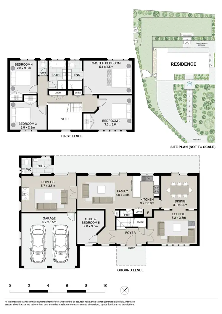 Floorplan of Homely house listing, 5 Bayberry Way, Castle Hill NSW 2154