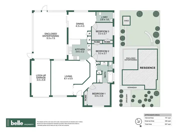 Floorplan of Homely house listing, 11 The Park Drive, Sanctuary Point NSW 2540