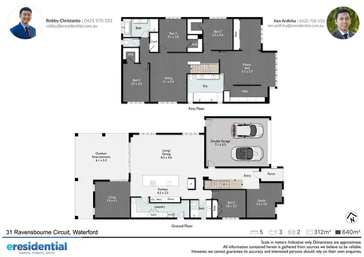 Floorplan of Homely house listing, 31 Ravensbourne Circuit, Waterford QLD 4133