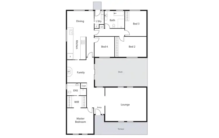 Floorplan of Homely house listing, 59 Starke Street, Higgins ACT 2615