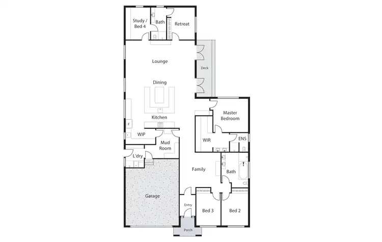 Floorplan of Homely house listing, 10 Ryan Street, Curtin ACT 2605