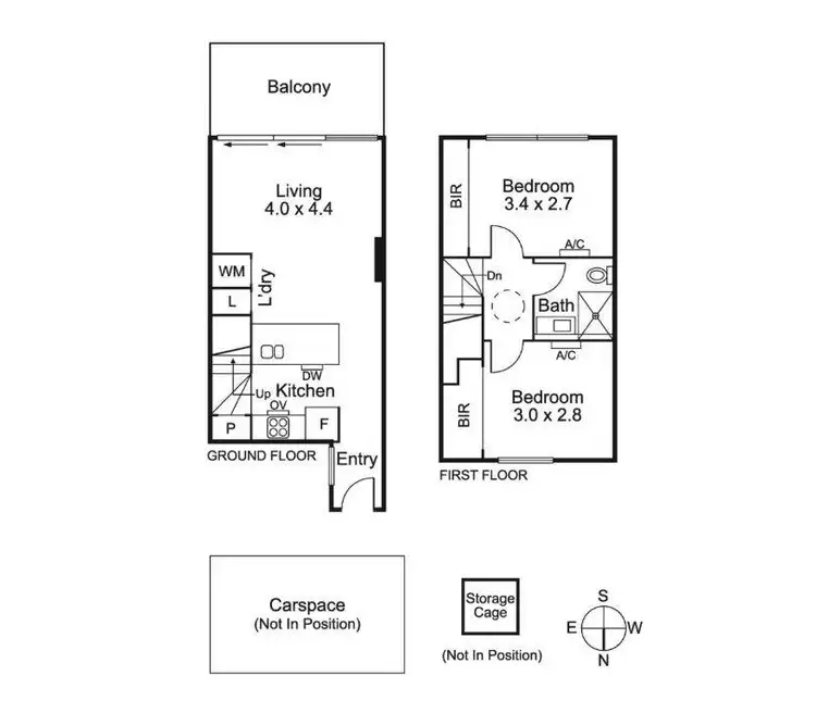 Floorplan of Homely apartment listing, 707/157 Fitzroy Street, St Kilda VIC 3182