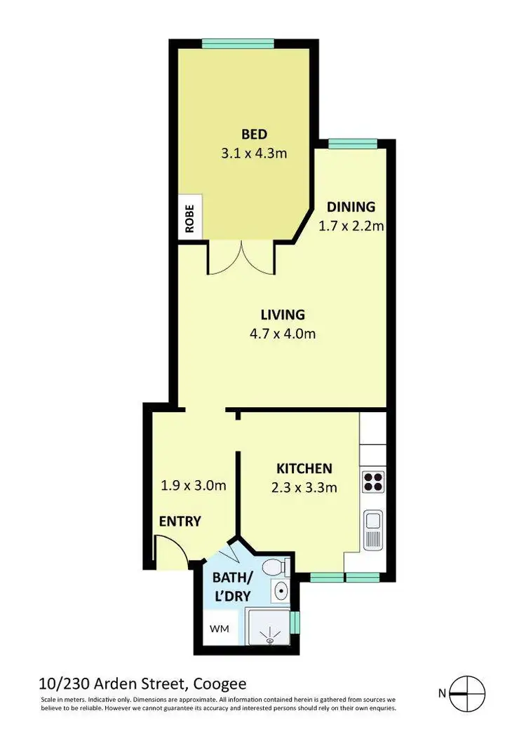 Floorplan of Homely apartment listing, 230 Arden Street, Coogee NSW 2034