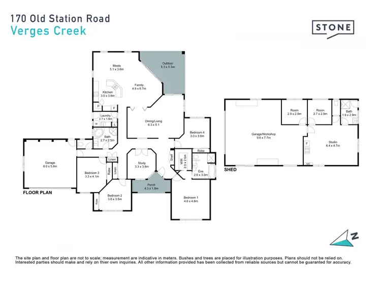 Floorplan of Homely rural property listing, 170 Old Station Road, Verges Creek NSW 2440