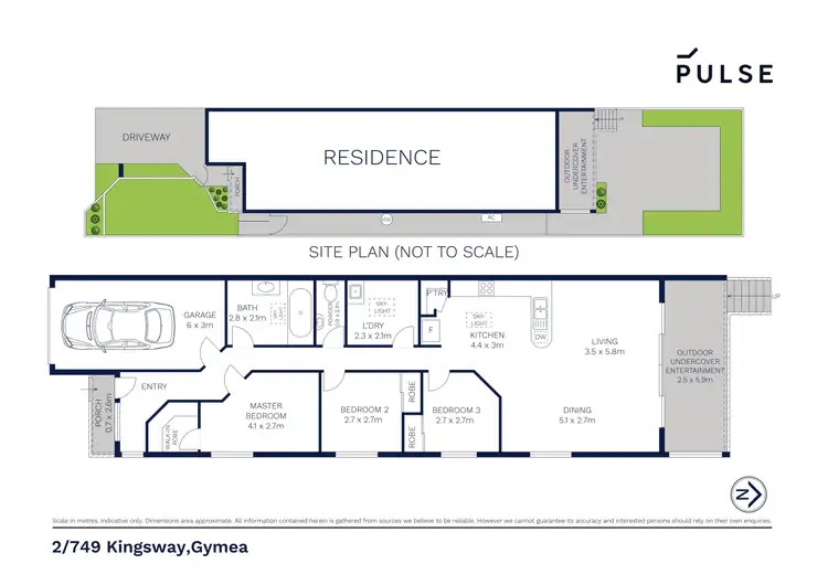 Floorplan of Homely house listing, 2/749 Kingsway, Gymea NSW 2227