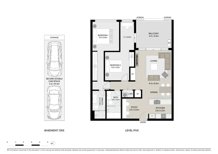 Floorplan of Homely apartment listing, 2510/43 Wilson Street, Botany NSW 2019
