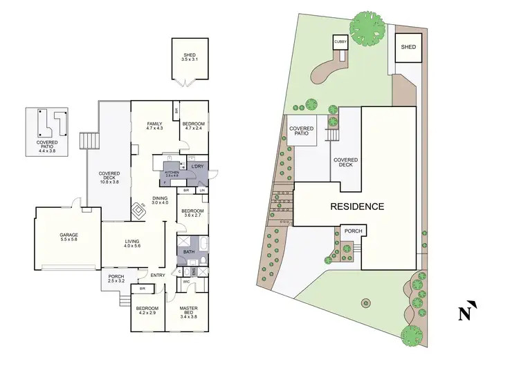 Floorplan of Homely house listing, 19 Gladesville Drive, Kilsyth VIC 3137