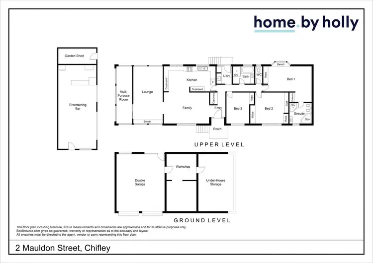 Floorplan of Homely house listing, 2 Mauldon Street, Chifley ACT 2606