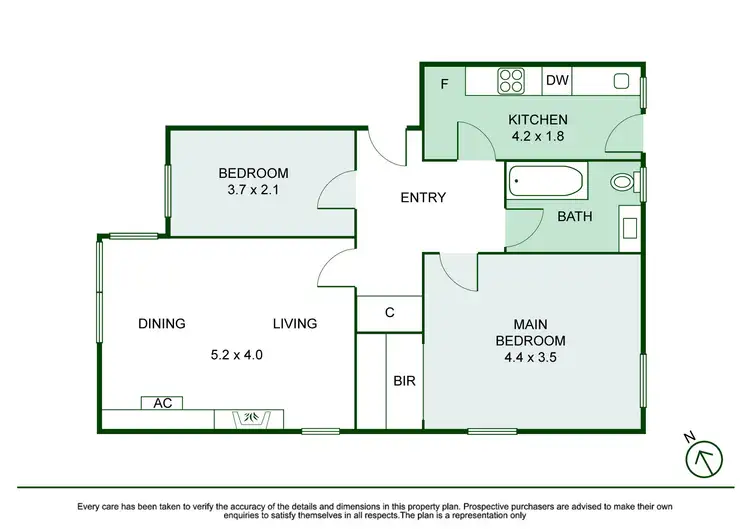 Floorplan of Homely apartment listing, 8/680 Malvern Road, Prahran VIC 3181